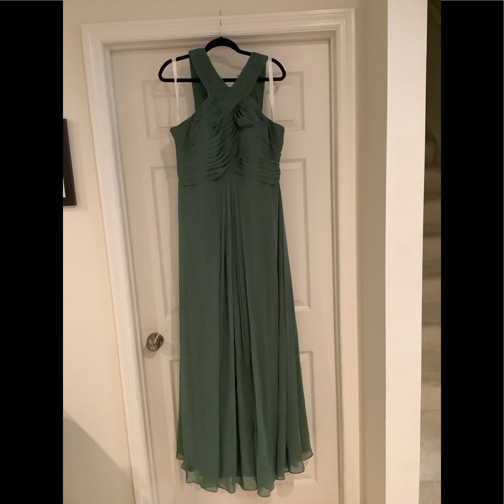 Azazie Bridesmaids Kaleigh Eucalyptus